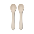 Cucchiaini in Silicone 2pz BEIGE